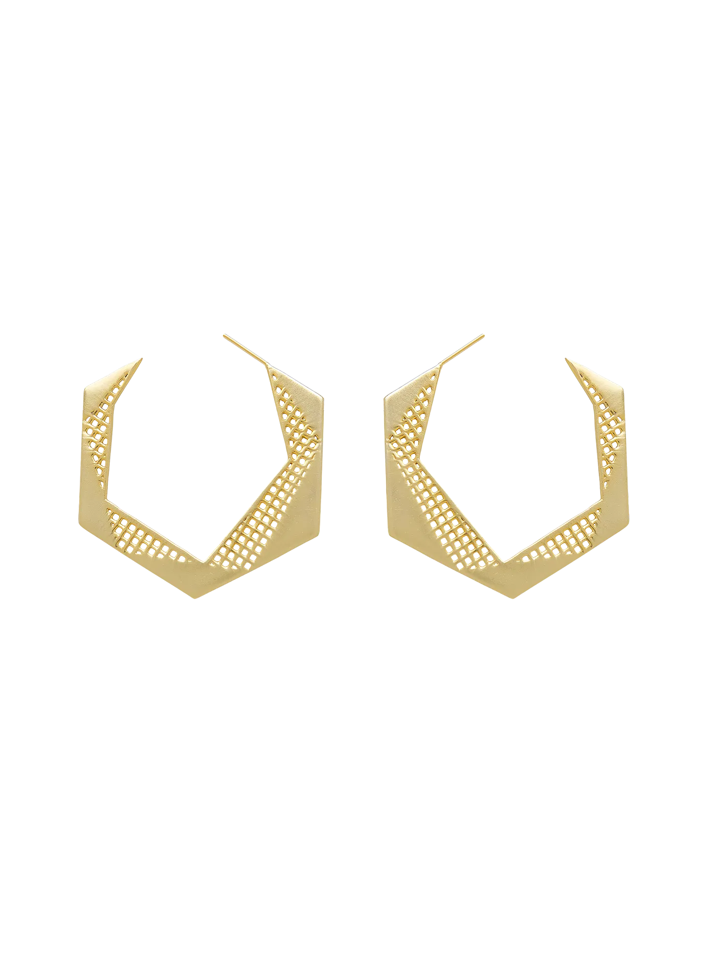 HEXA FILIGREE EARRING