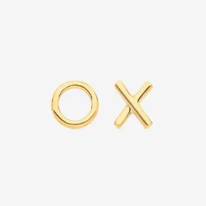 Hugs & Kisses Earrings | 9ct Gold