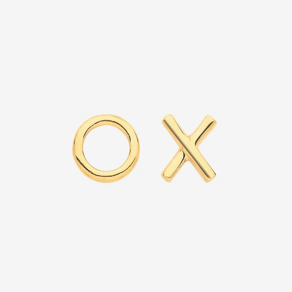 Hugs & Kisses Earrings | 9ct Gold