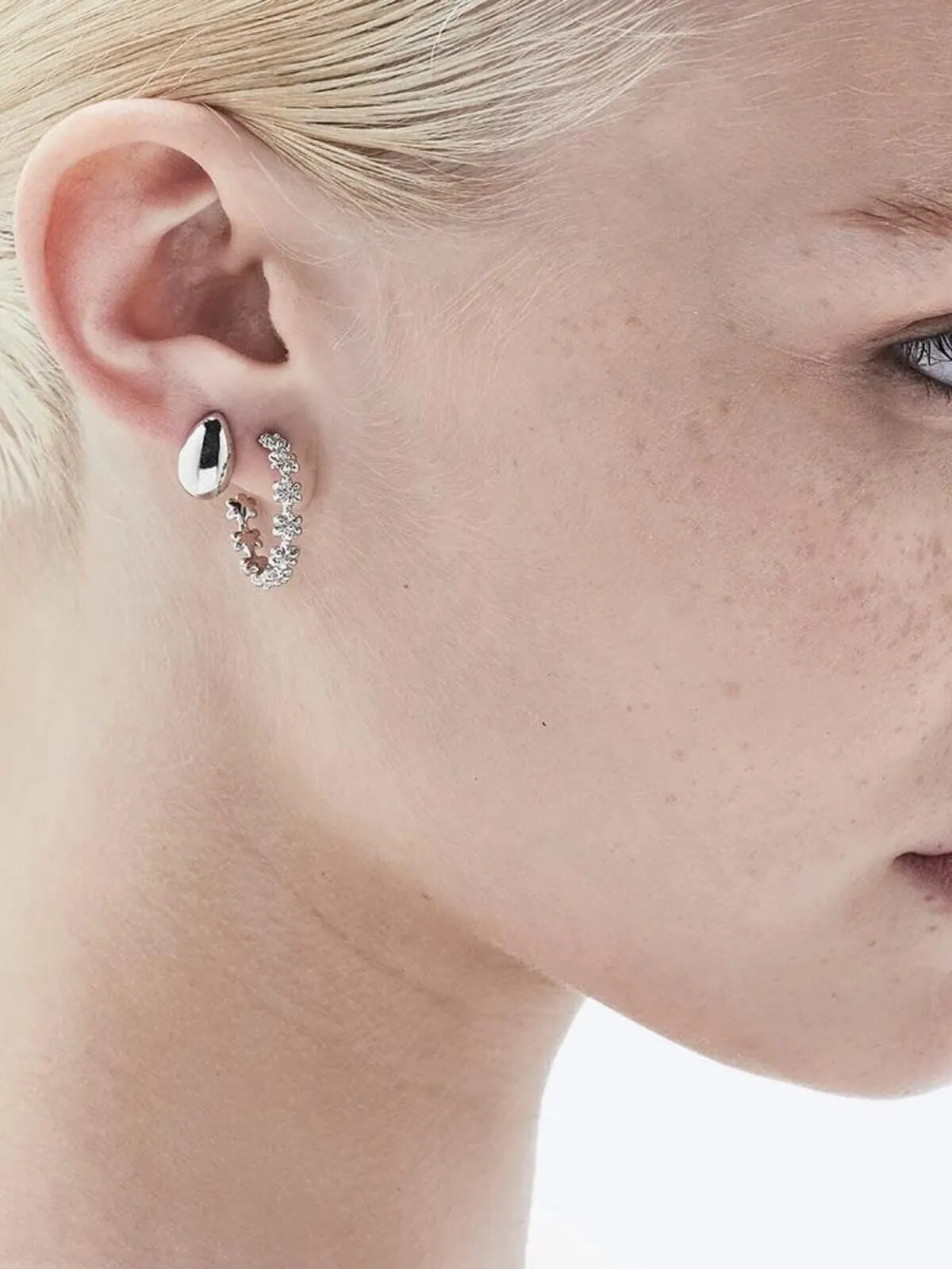 Katya Earrings - Silver