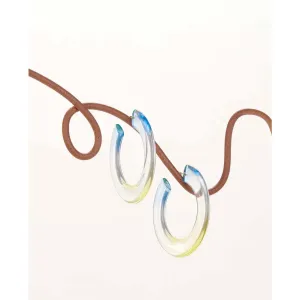 Kennedy Earrings, Glacier