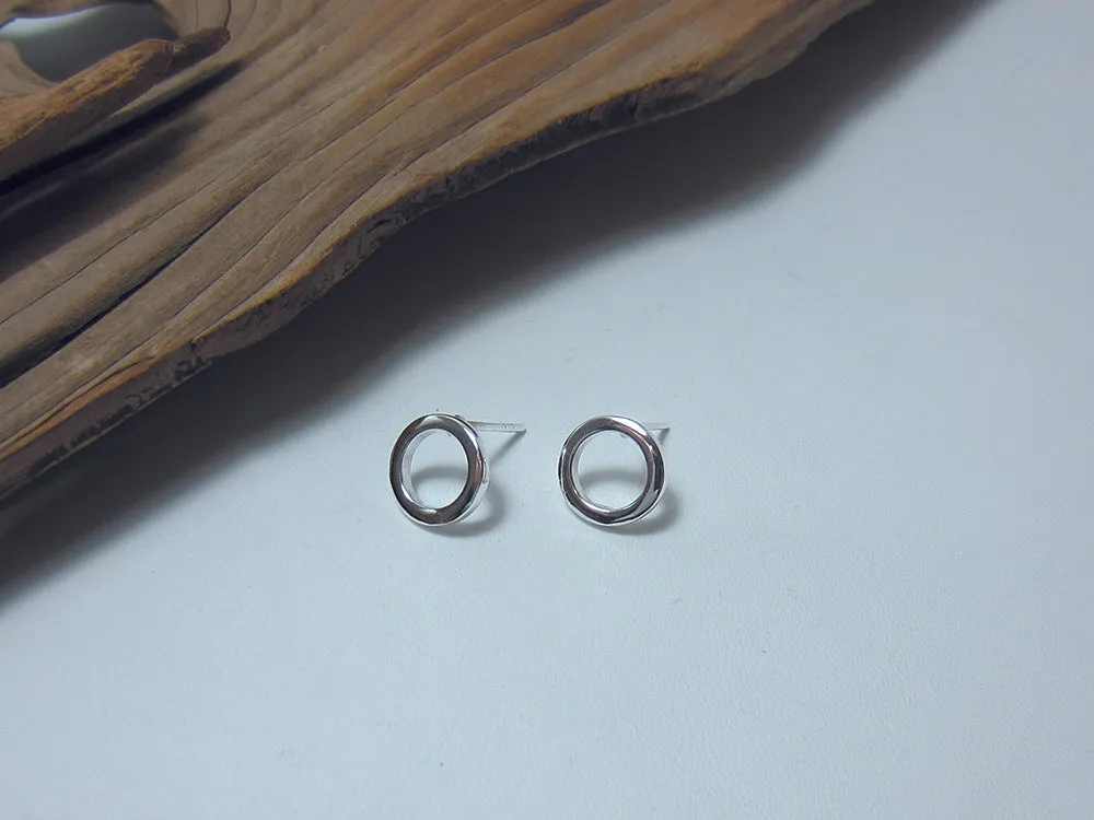 larger circle studs