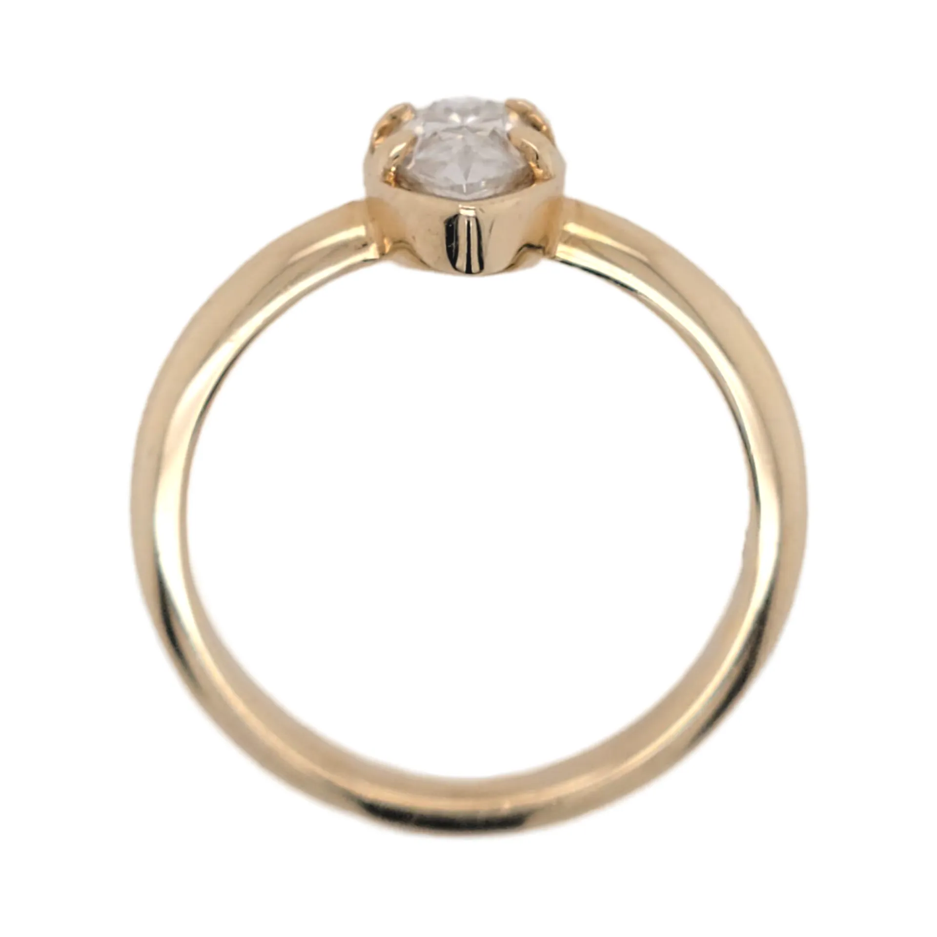 Marquis Moissanite Ring