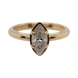Marquis Moissanite Ring