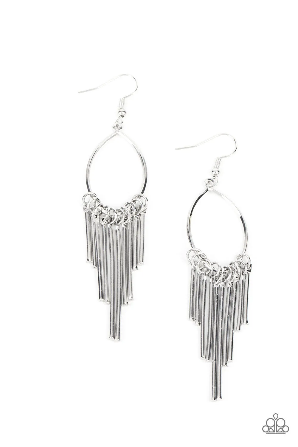 Mood Swing - Silver Paparazzi Accessories
