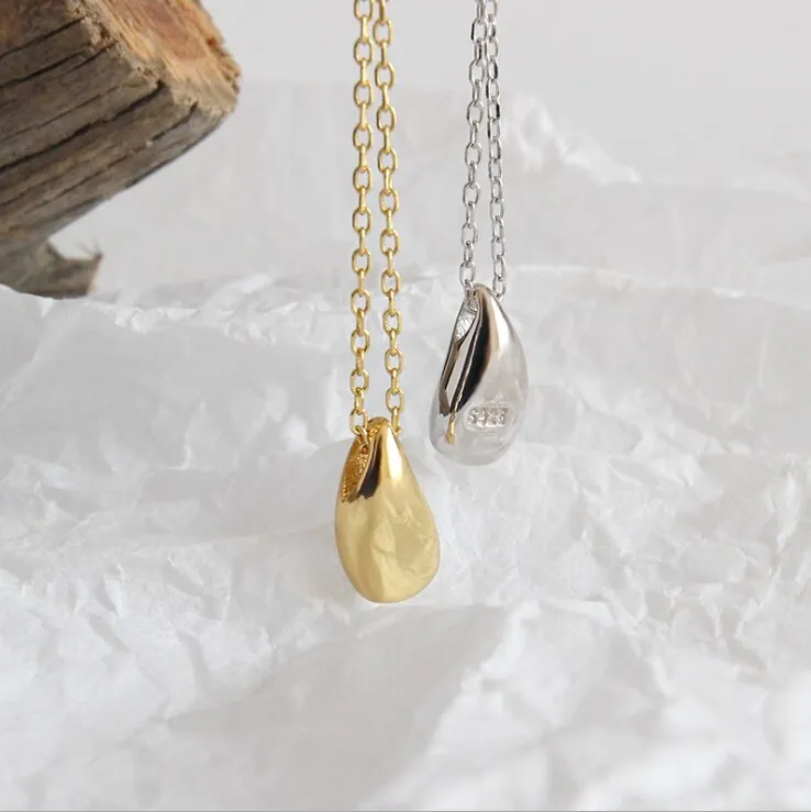 Necklace Temperament Simple Water Drop Pendant Women