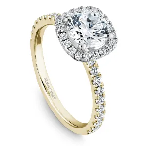 Noam Carver Classic Halo Engagement Ring