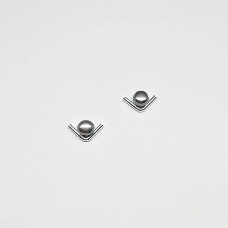 Pearl & Chevron Breloque