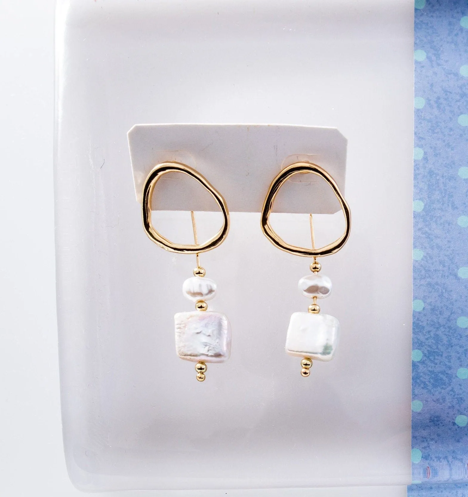 Pearl Earrings Studs