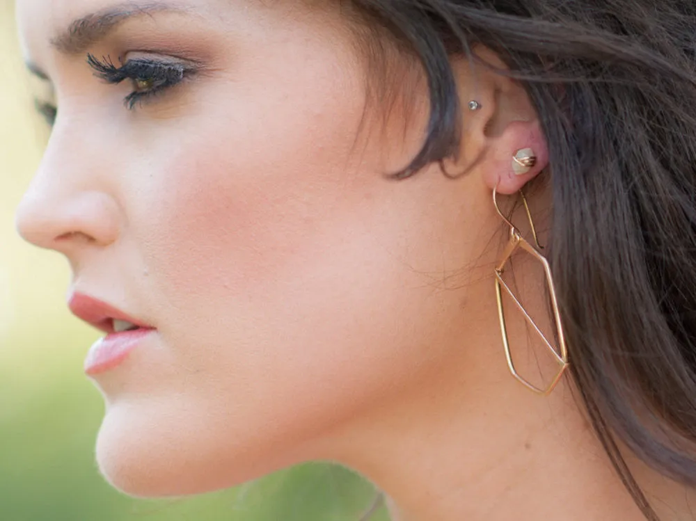 Pike Studs - Lapis Lazuli