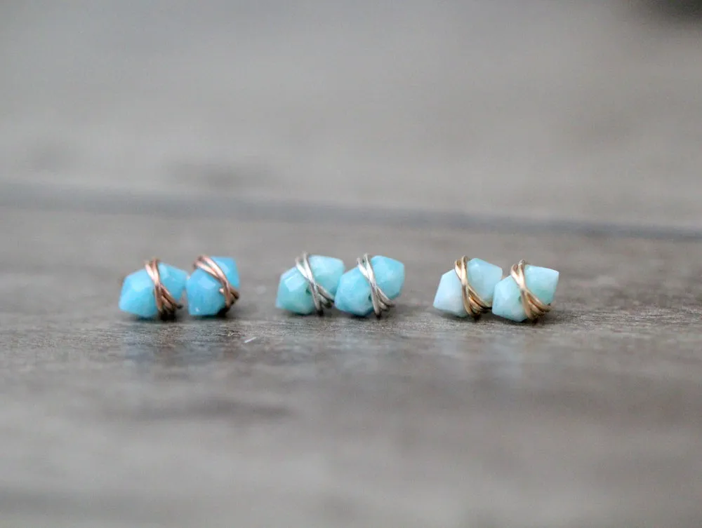 Pike Studs - Larimar