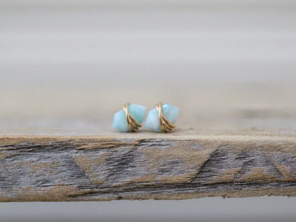 Pike Studs - Larimar