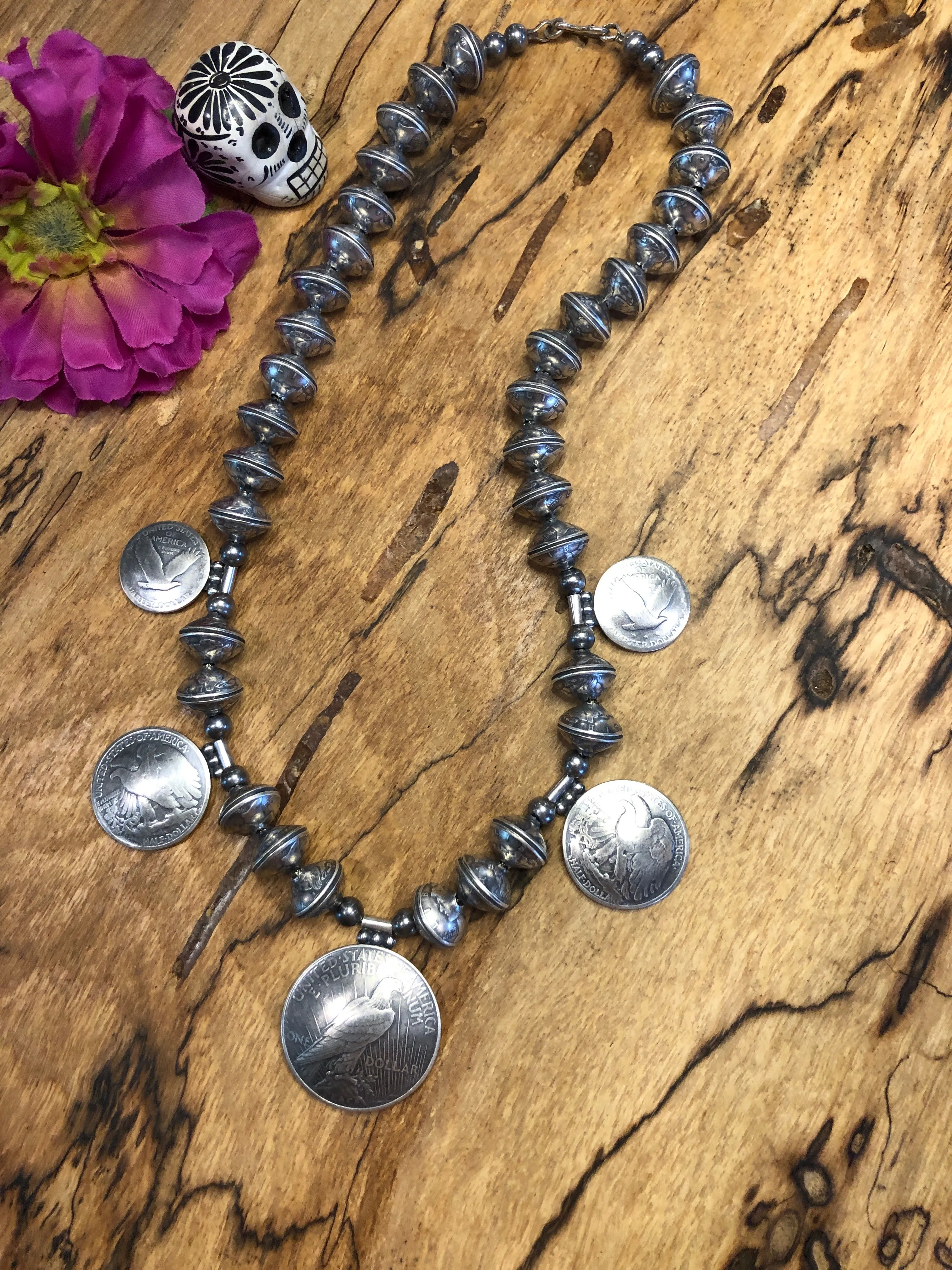 "Eagles" Coin Necklace