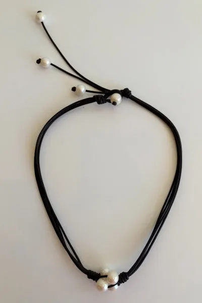 "Simply Knot" Freshwater Pearl Necklace