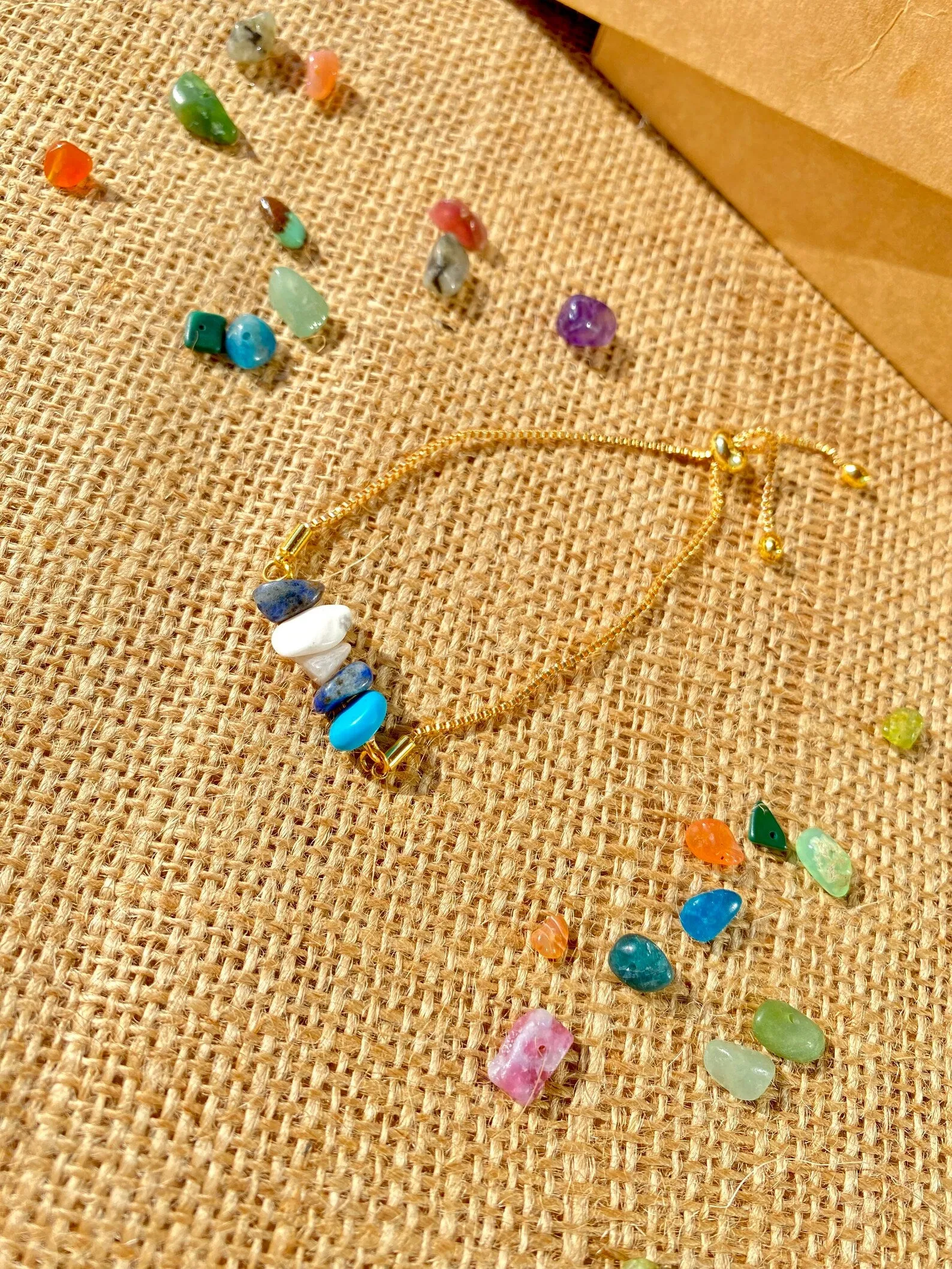 Sagittarius Zodiac Gemstone Bracelet
