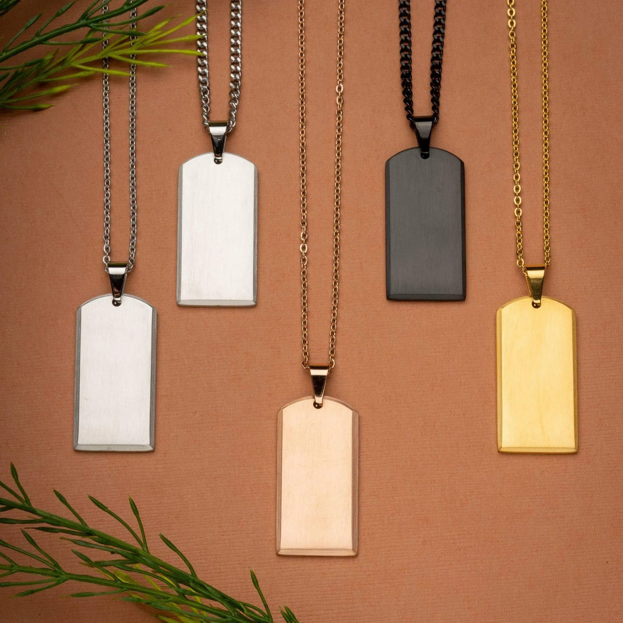 Simple Tag Necklace