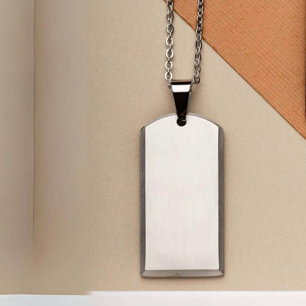 Simple Tag Necklace