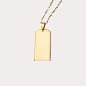 Simple Tag Necklace
