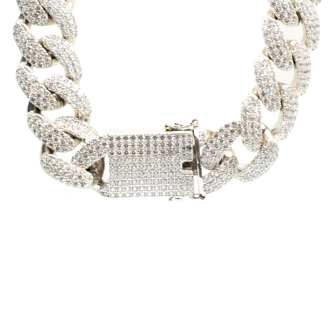 Sterling Silver Cuban Chain Necklace