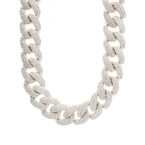 Sterling Silver Cuban Chain Necklace