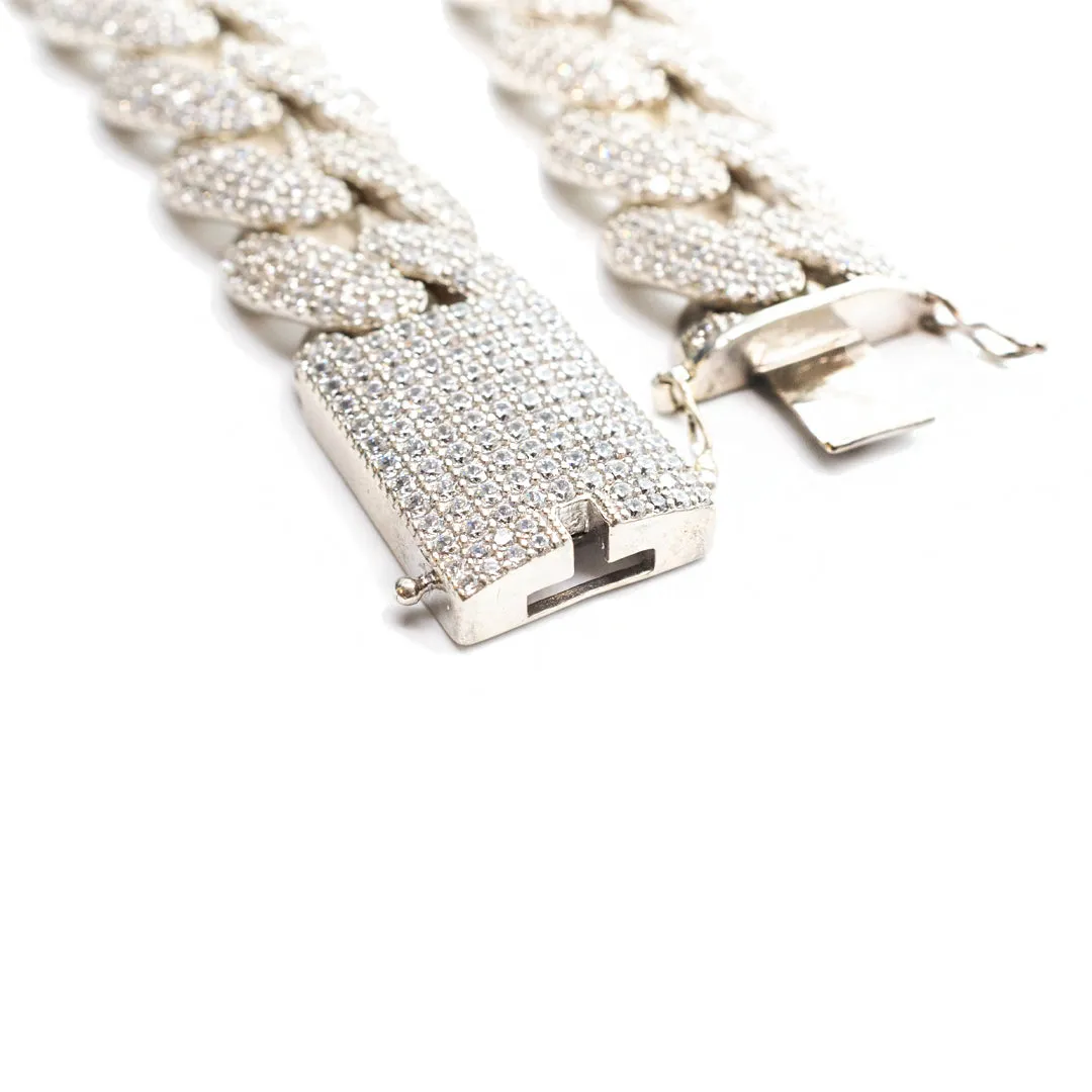 Sterling Silver Cuban Chain Necklace