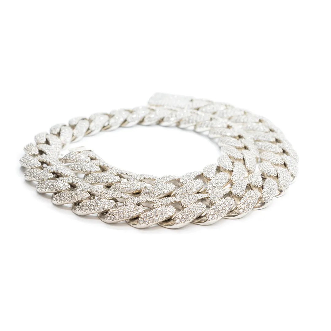 Sterling Silver Cuban Chain Necklace