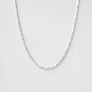 Sterling Silver Rope Chain (Thick) - 30"