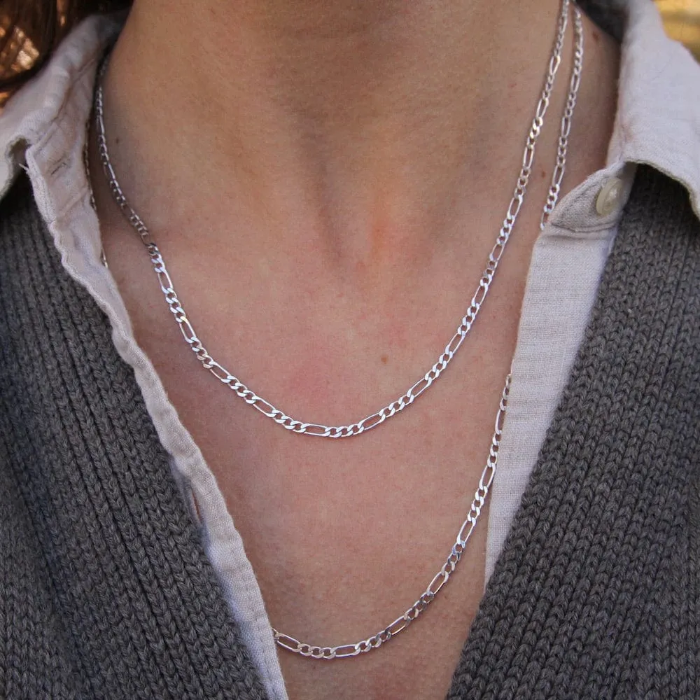 Sterling Silver Short Curb Chain