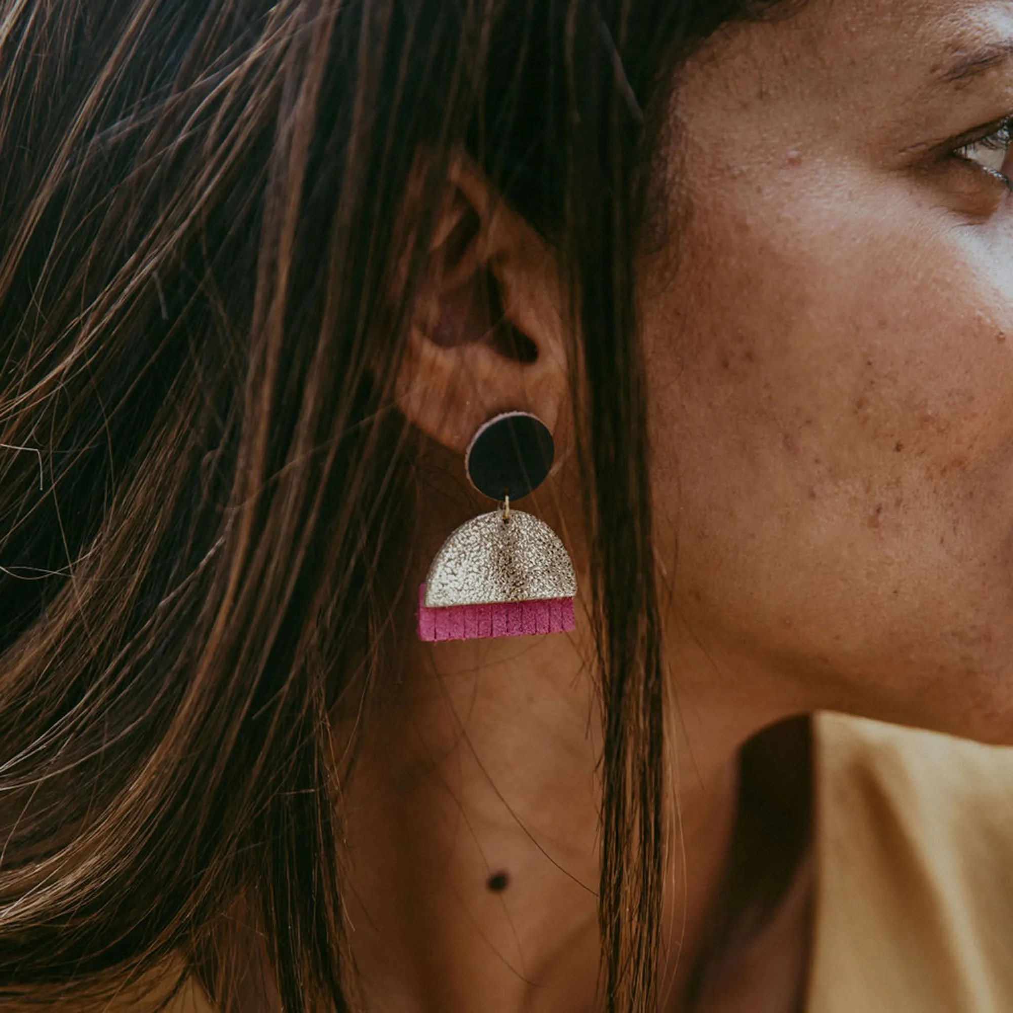Sunset Fringe Earrings
