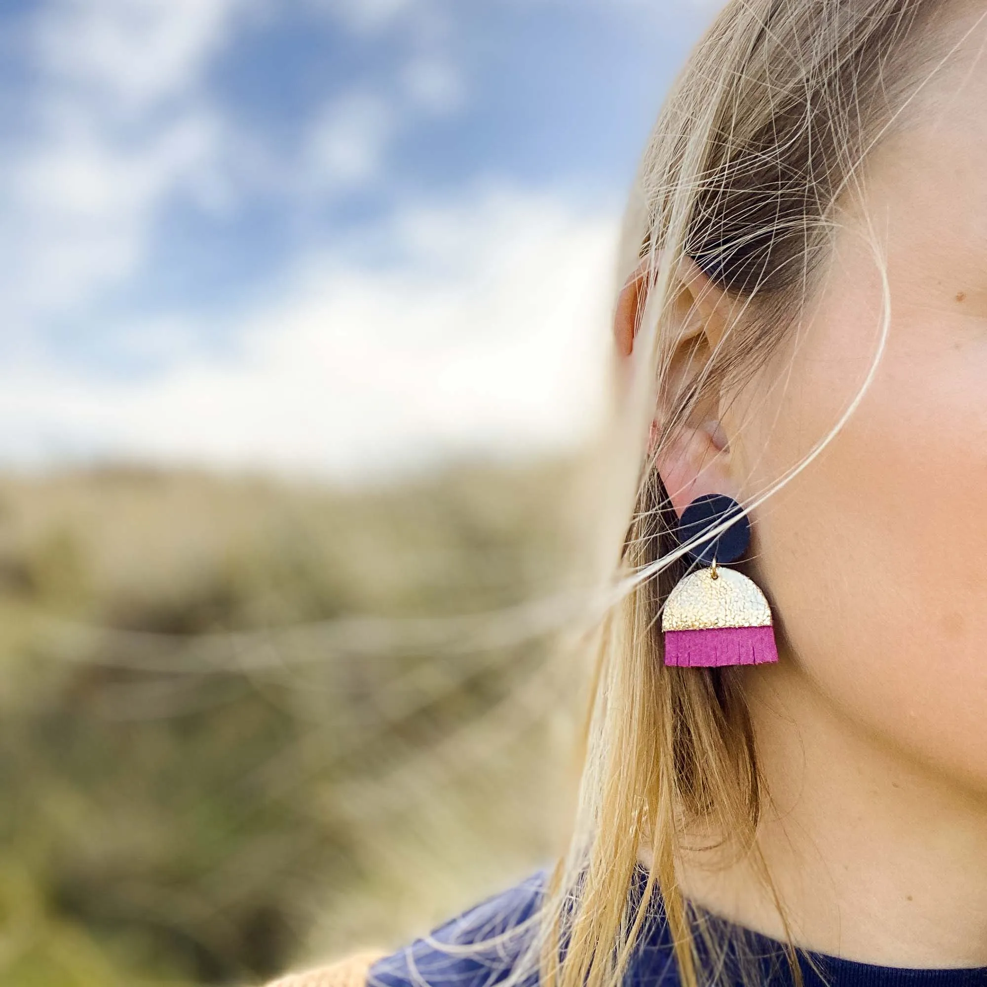 Sunset Fringe Earrings