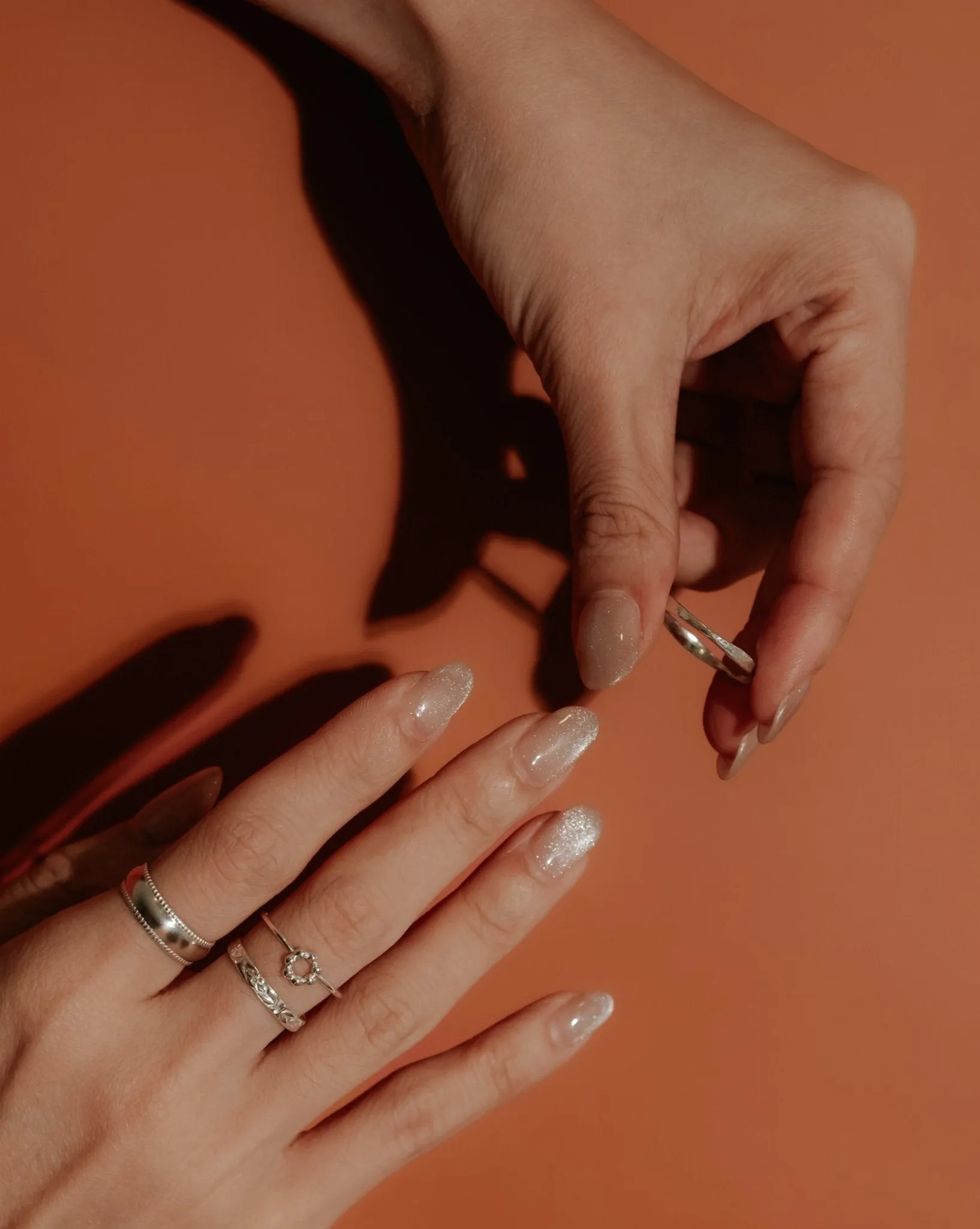 Tapered Silver Ring