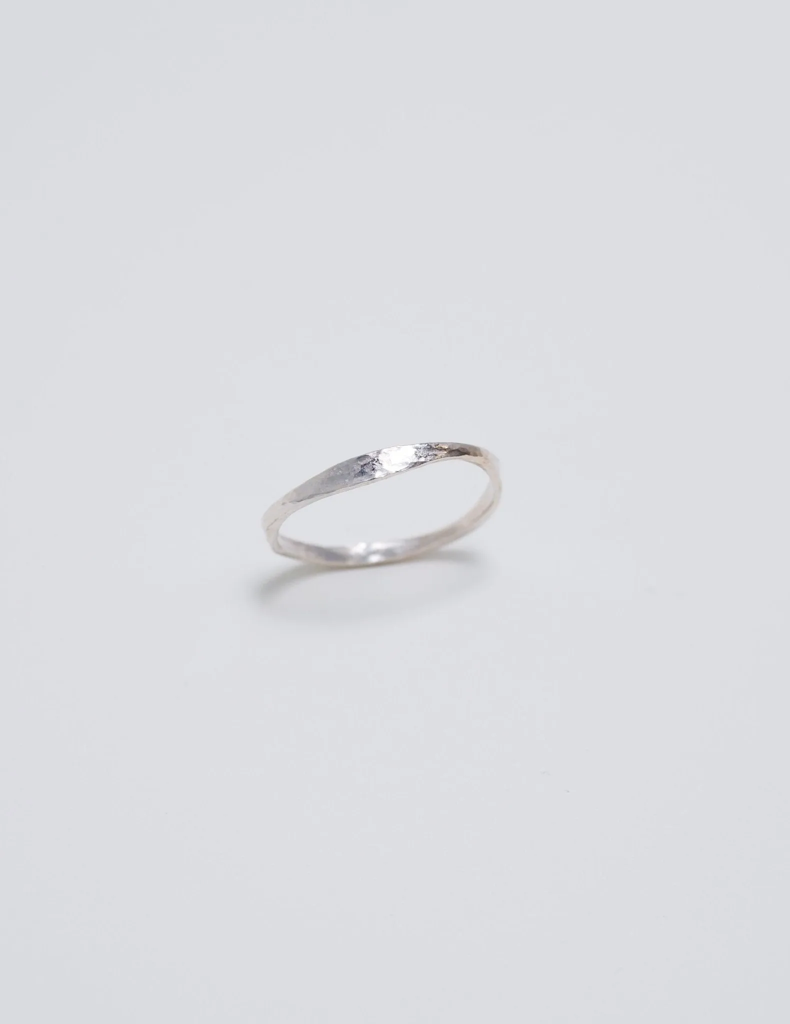 Tapered Silver Ring