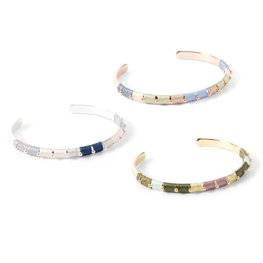 Thread Wrapped Bracelets