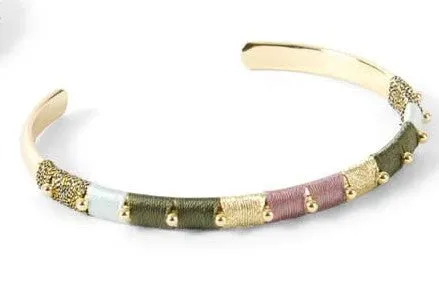 Thread Wrapped Bracelets