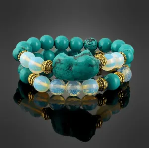 Tinted Halite Bracelets
