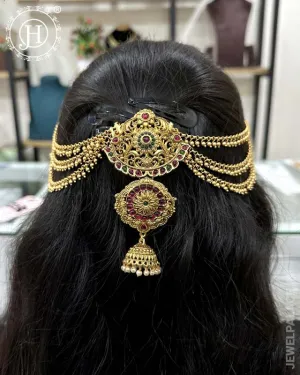 Traditional Choti Jadai Billai With Mattal JH4763