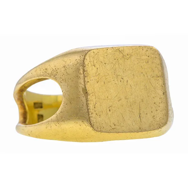 Vintage Gent's Signet Ring