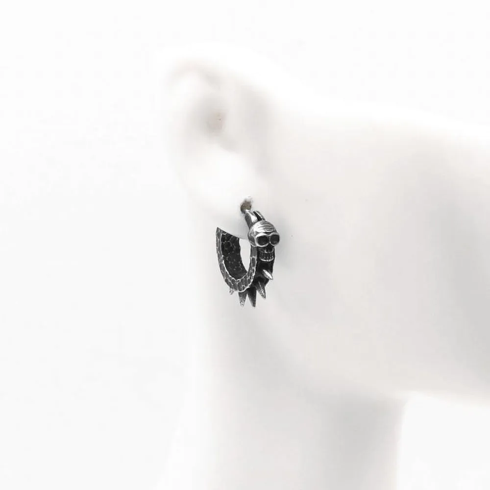 Vintage Gothic Skull Earrings