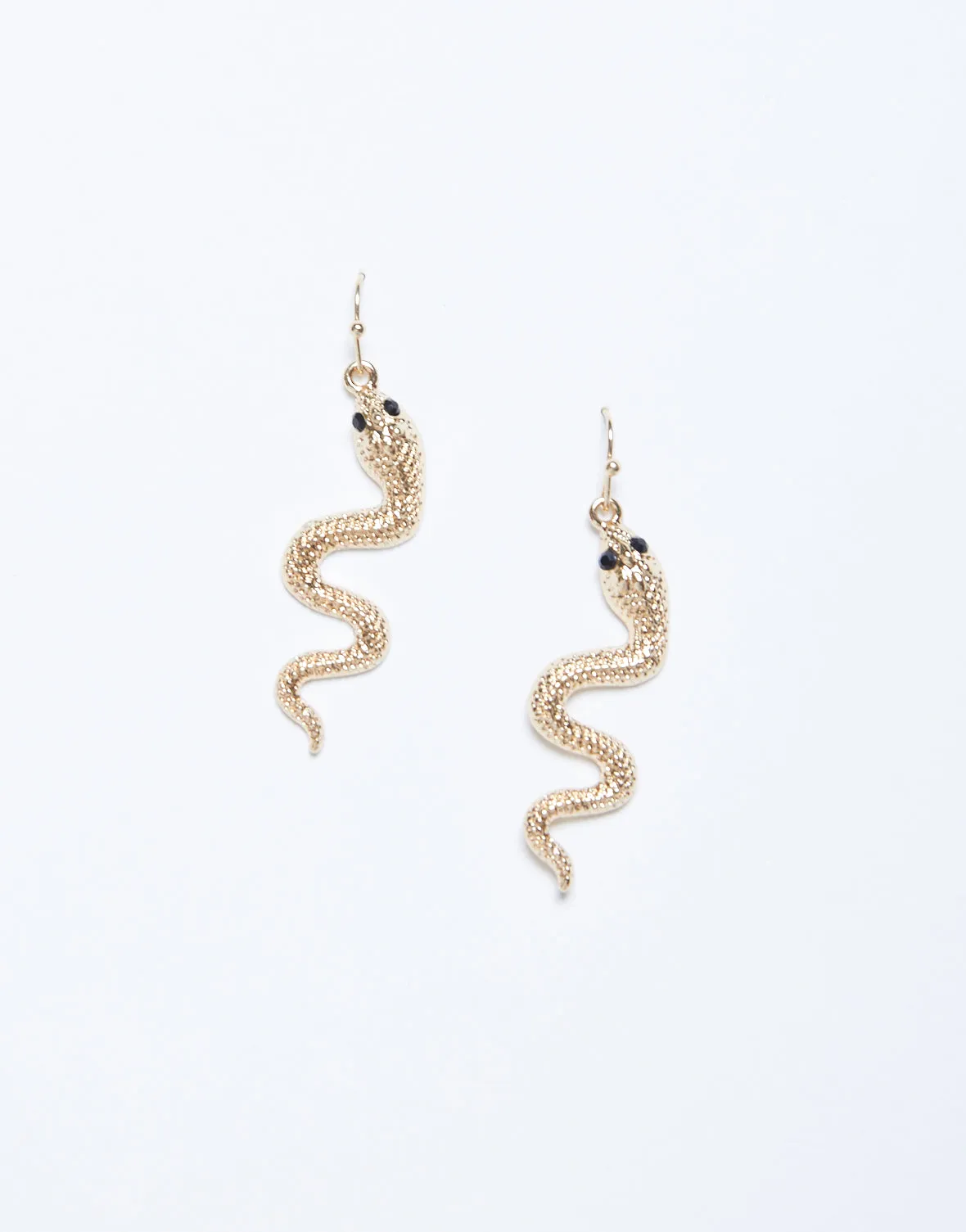 Wavy Snake Earrings