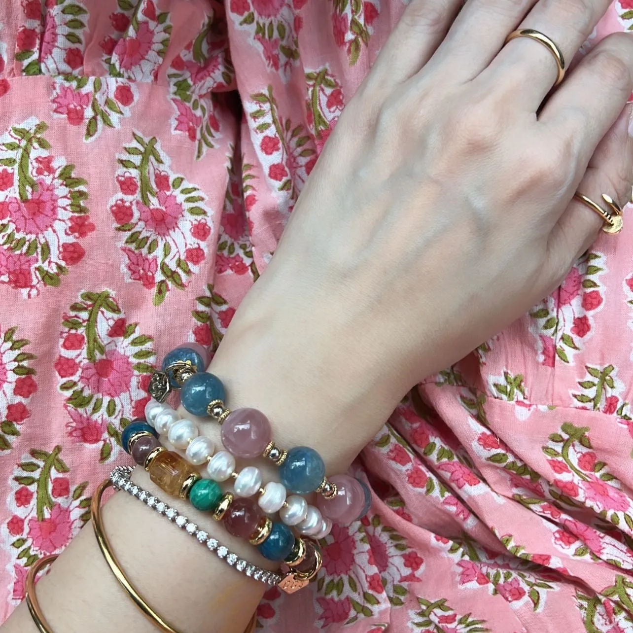 White Pearl Baby Diadem Bracelet