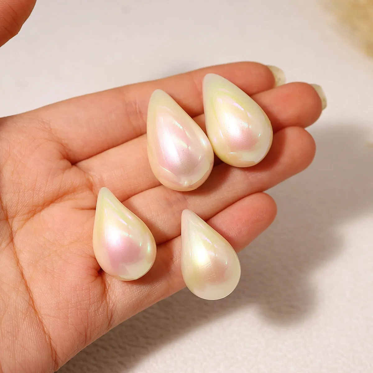 Wholesale Minimalist Water Drop Acrylic Earrings